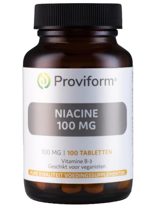 Vitamine B3 niacine 100 mg