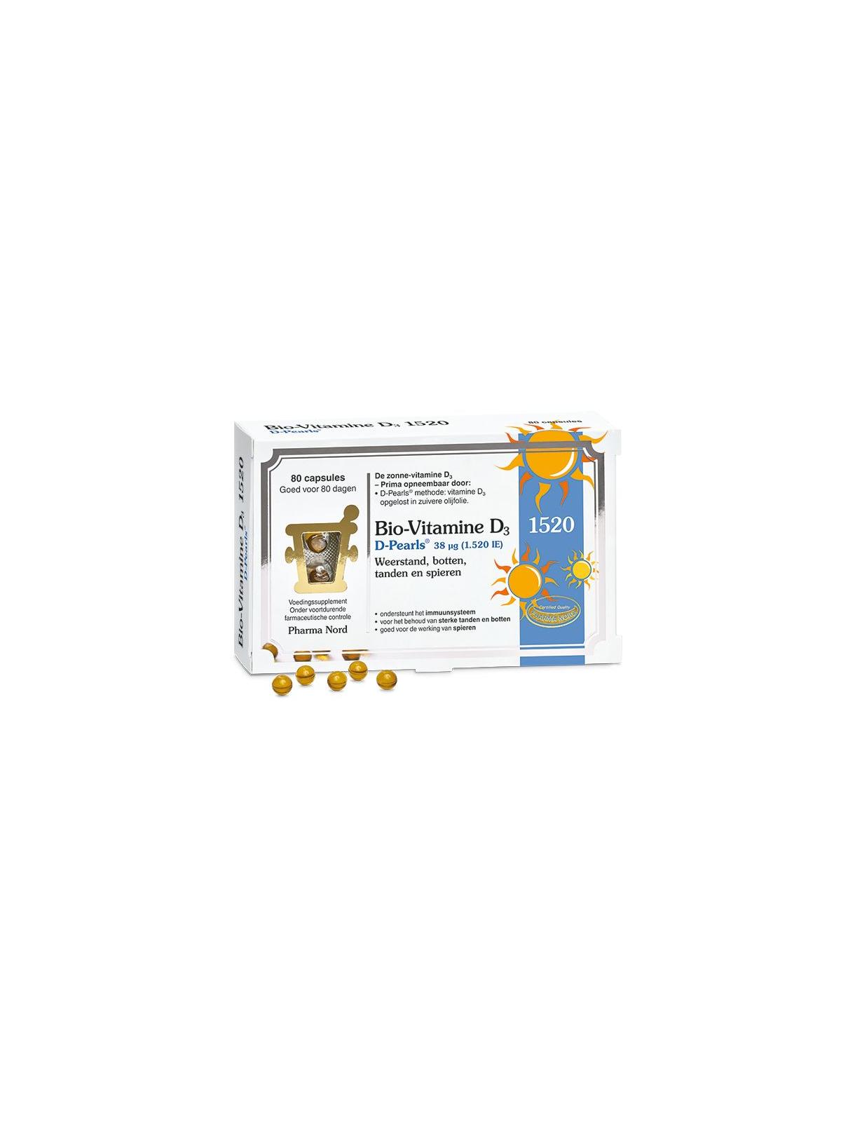 Bio vitamine D3 38mcg