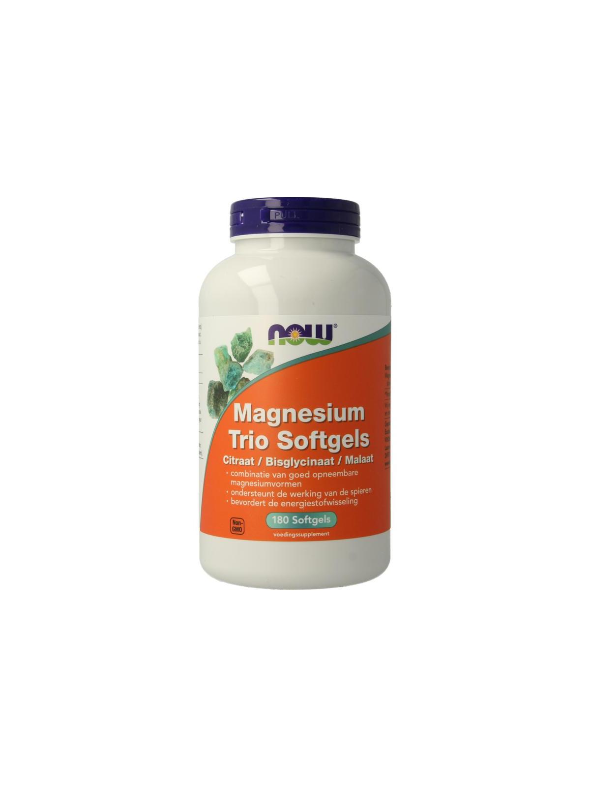 Magnesium trio softgels