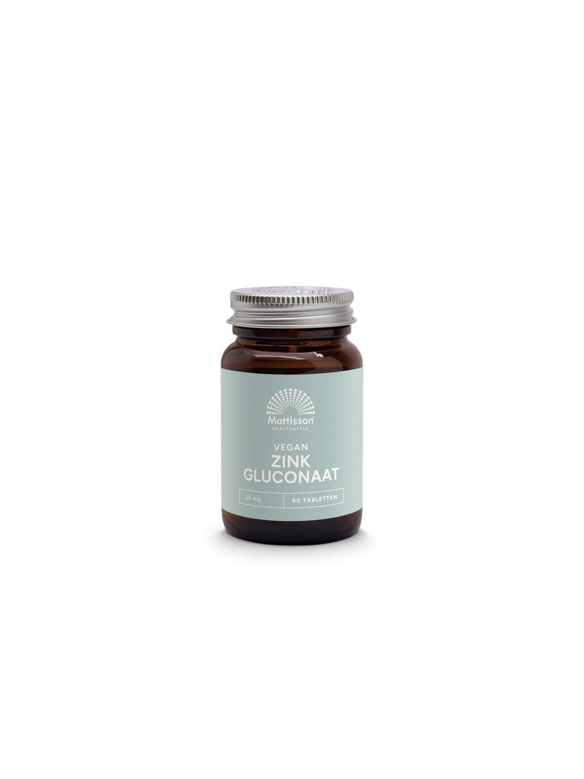 Zink gluconaat 25mg