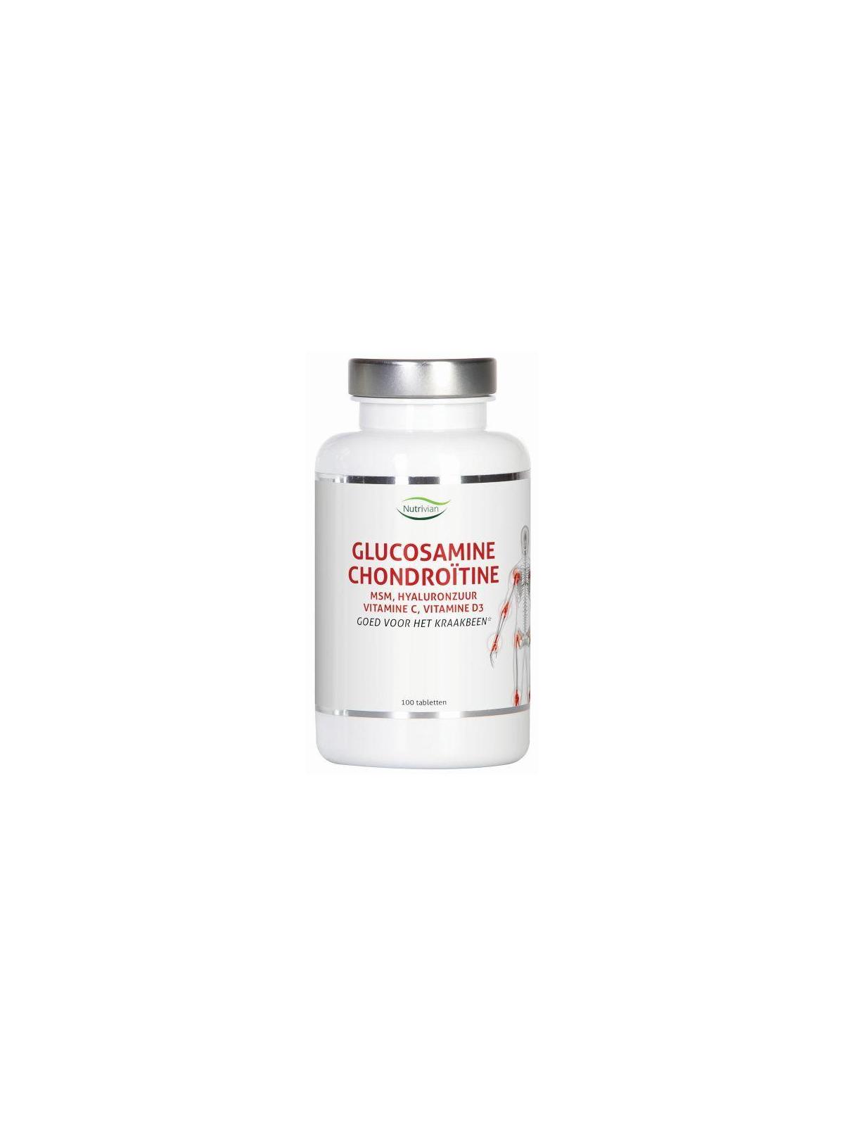 Glucosamine chondoitine MSM hyaluron vit D3/C