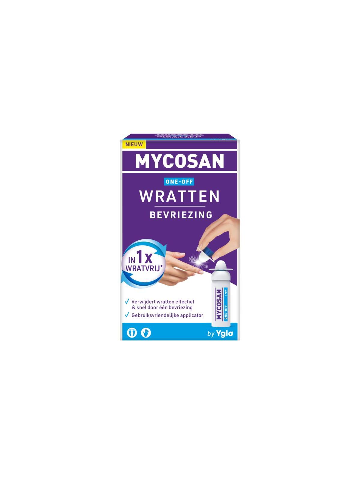 One-off wratten bevriezing