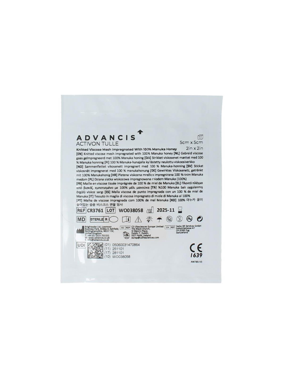 Activon manuka gaasverband 5 x 5