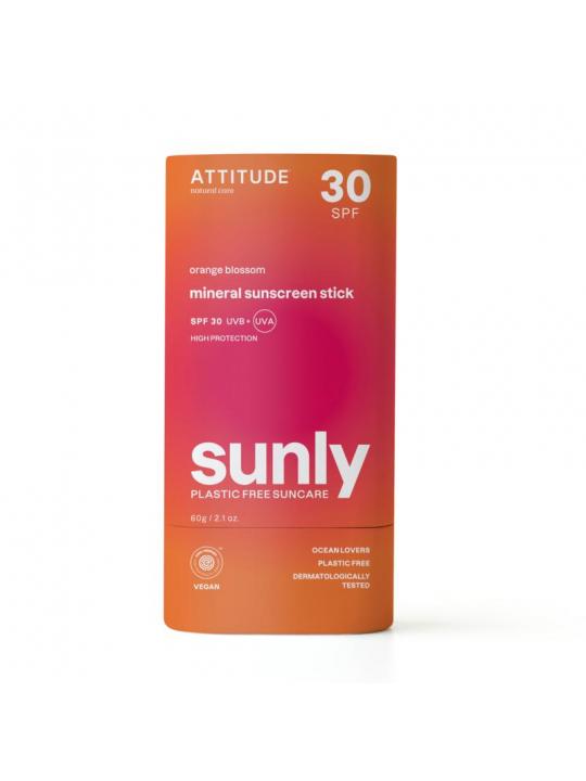 Sunly zonnebrandstick SPF30 oranjebloesem