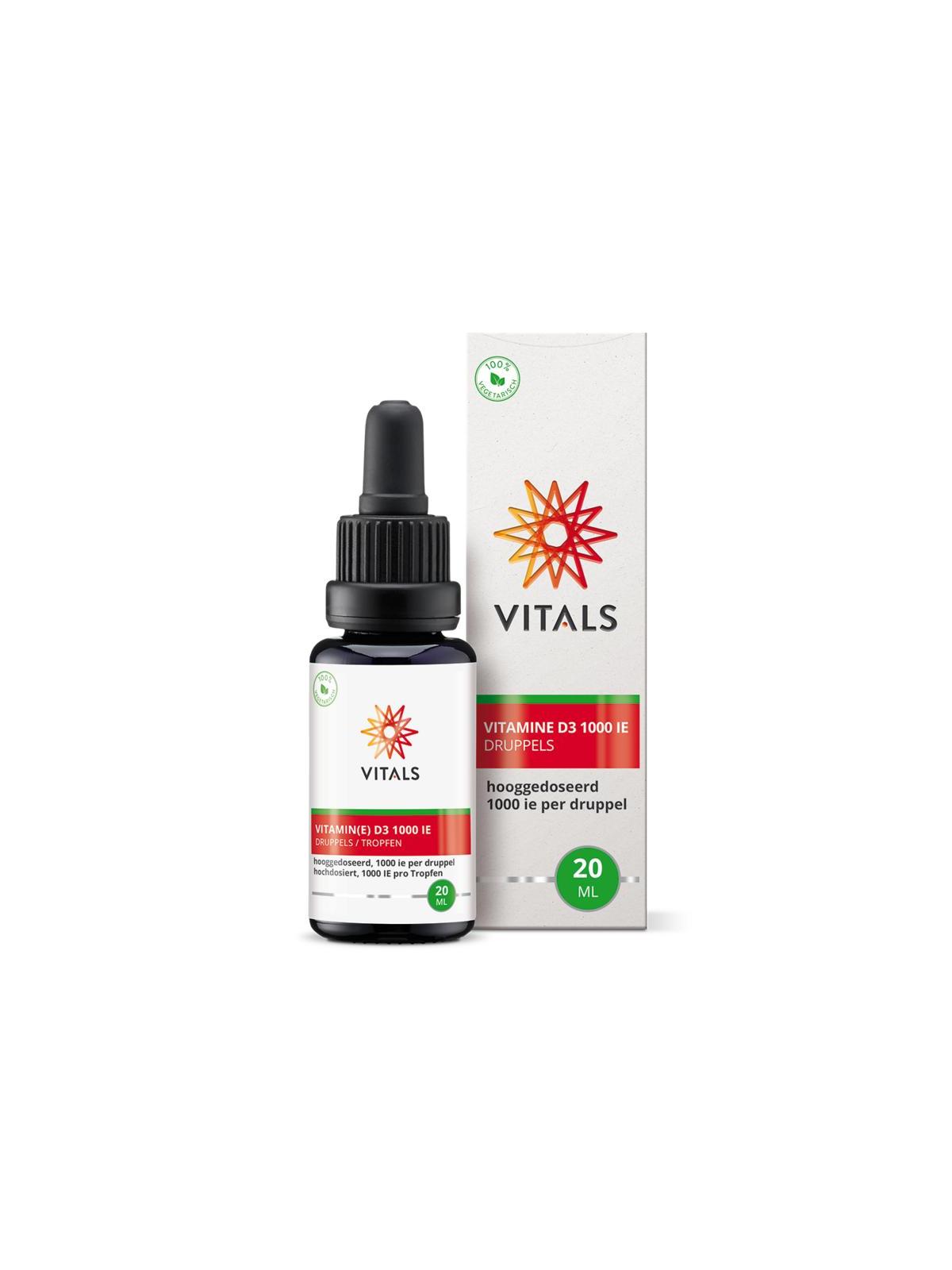 Vitamine D3 druppels 1000IE