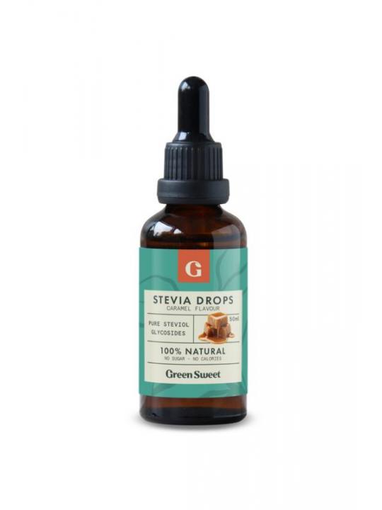 Vloeibare stevia caramel