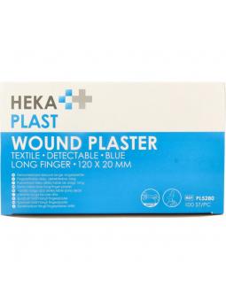 Vingerpleister detectable 120 x 20 haccp elastisch