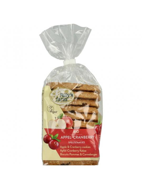 Appel cranberry staafjes bio