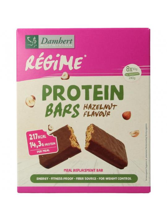 Afslank proteinereep chocolade hazelnoot