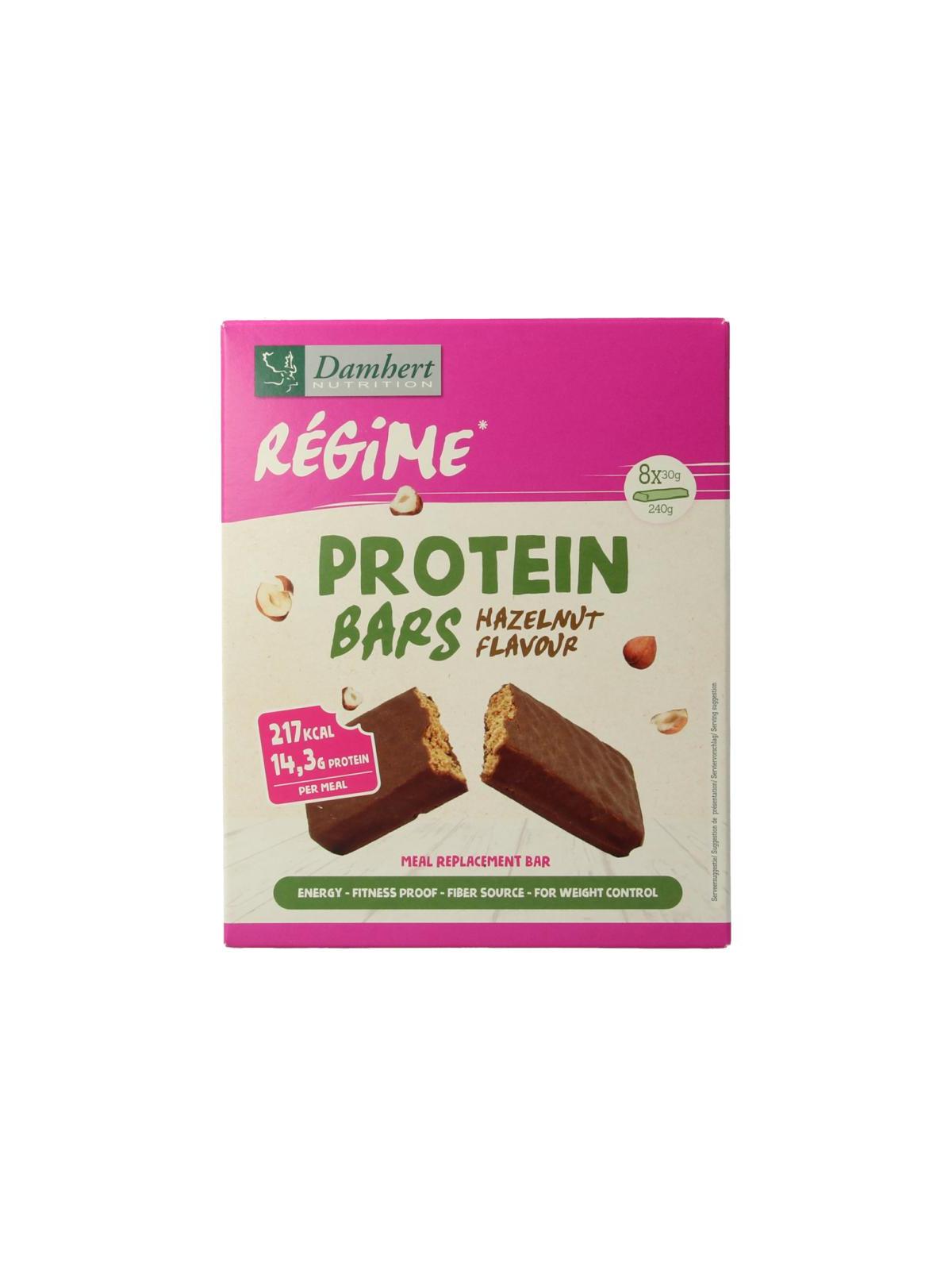 Afslank proteinereep chocolade hazelnoot