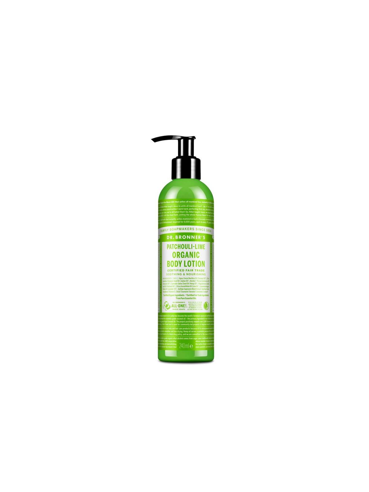 Bodylotion patchouli lime