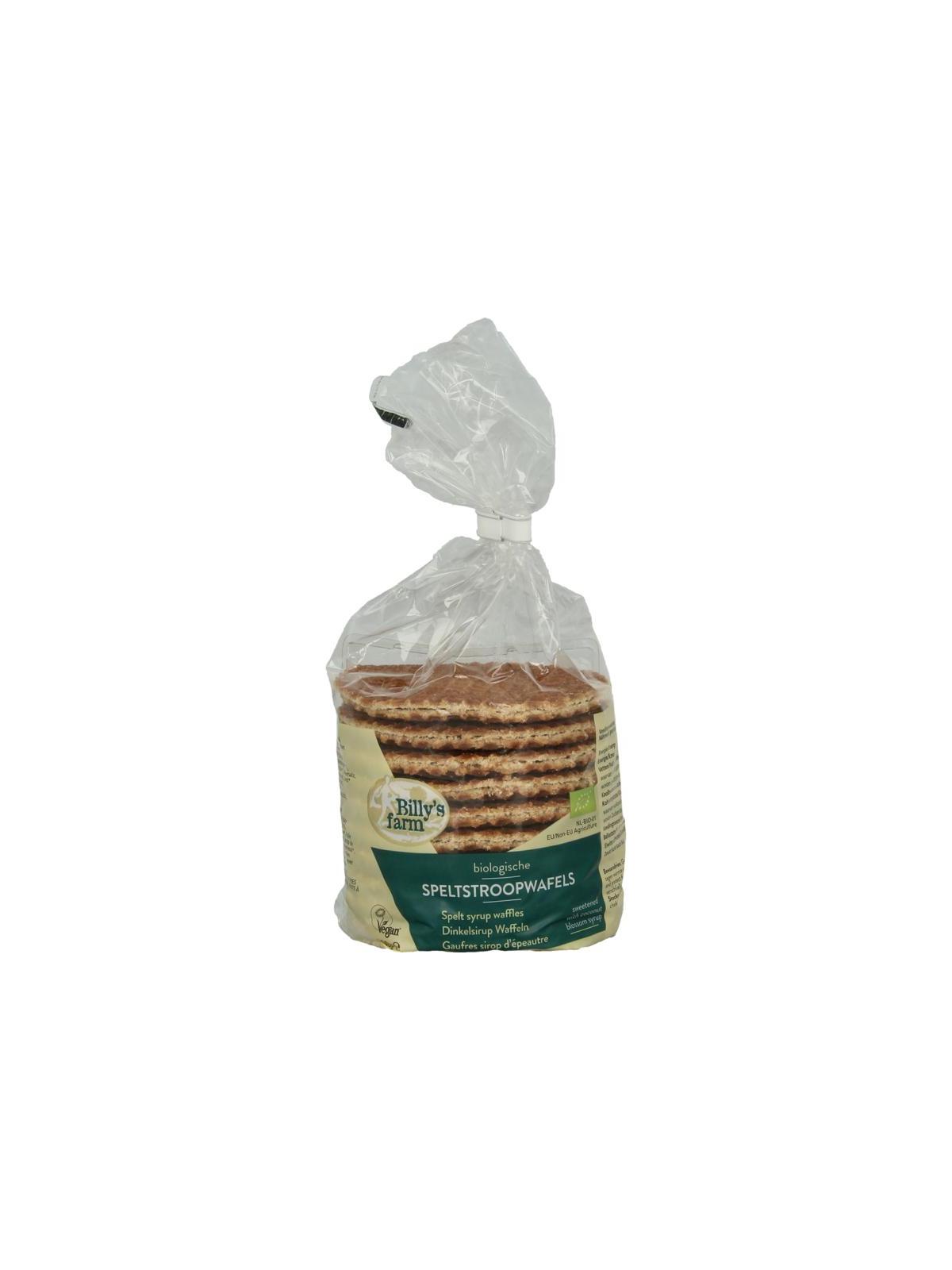 Spelt stroopwafels bio