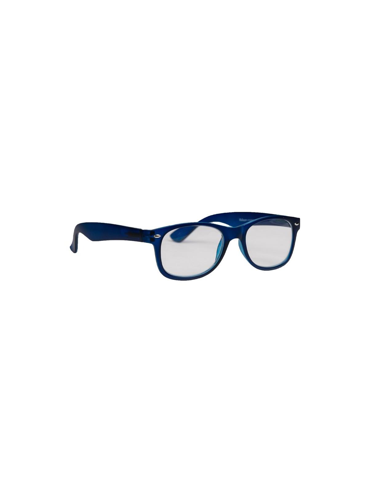 Leesbril wayfarer mat blauw +1.50