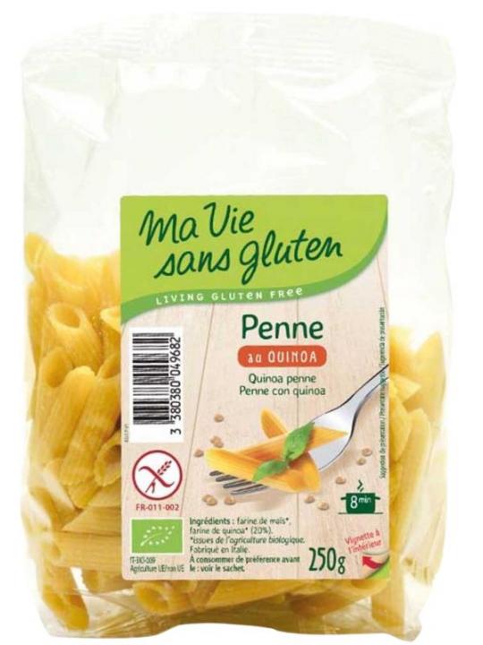 Penne quinoa glutenvrij bio