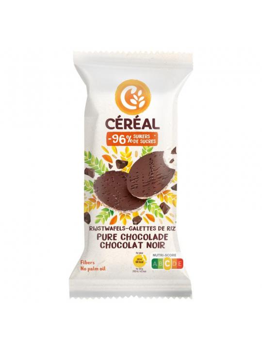 Rijstwafels pure chocolade