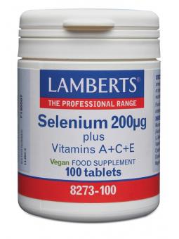 Selenium 200mcg met vitamine A C E