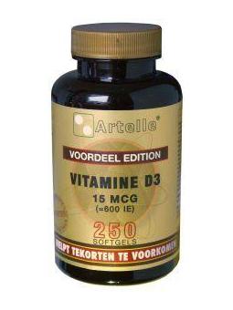 Vitamine D3 15mcg