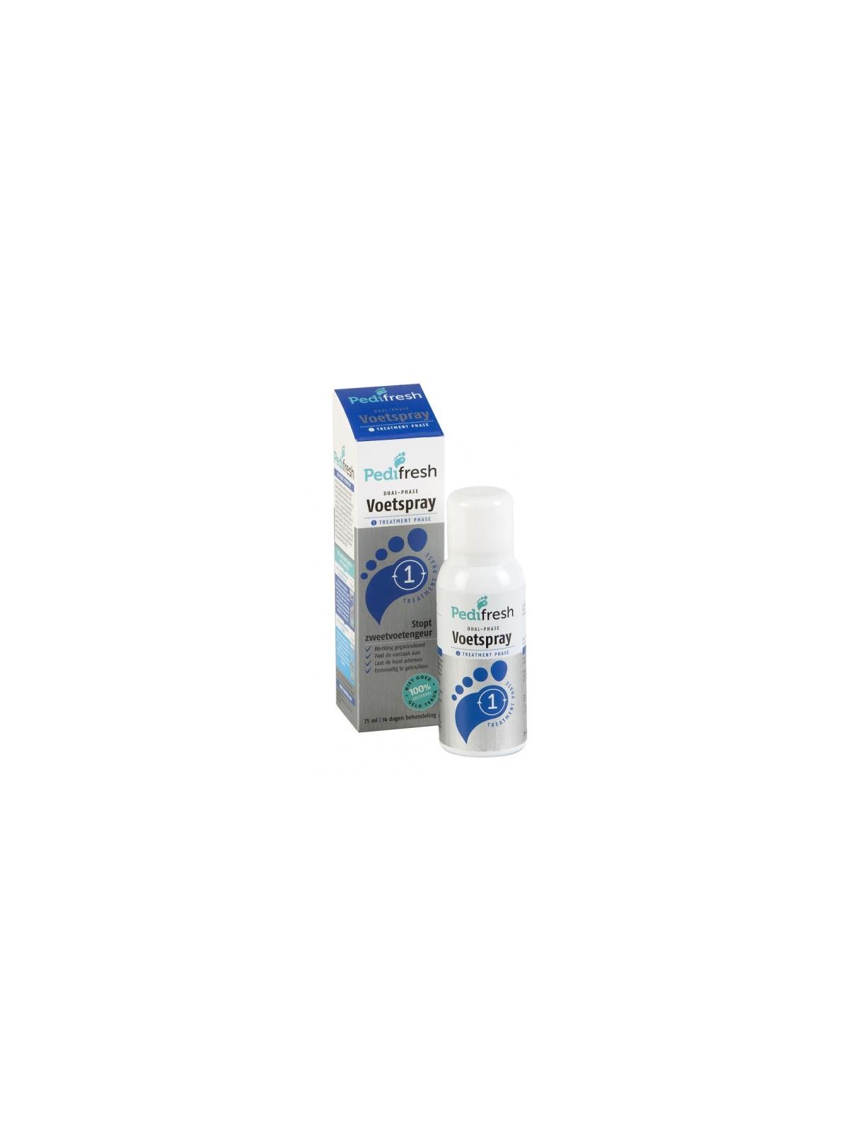 Fase 1 tegen acute zweetvoeten spray