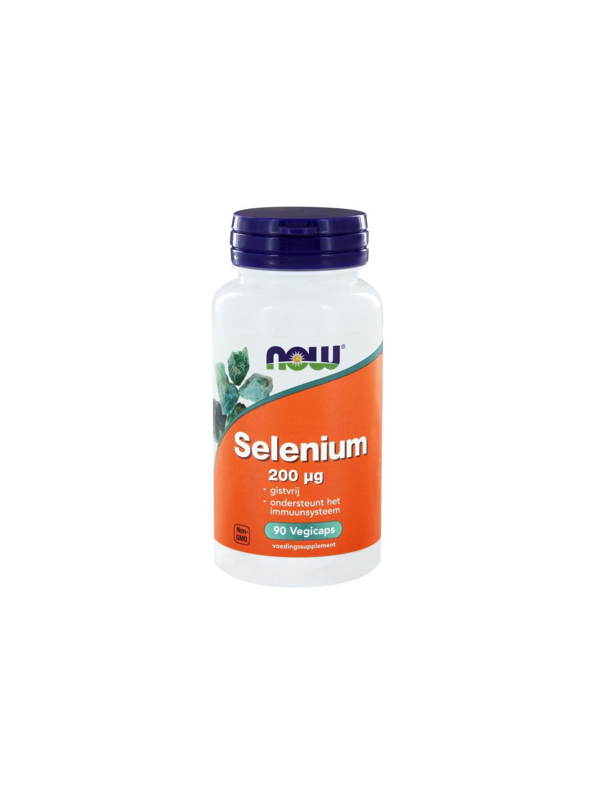 Selenium gistvrij 200mcg