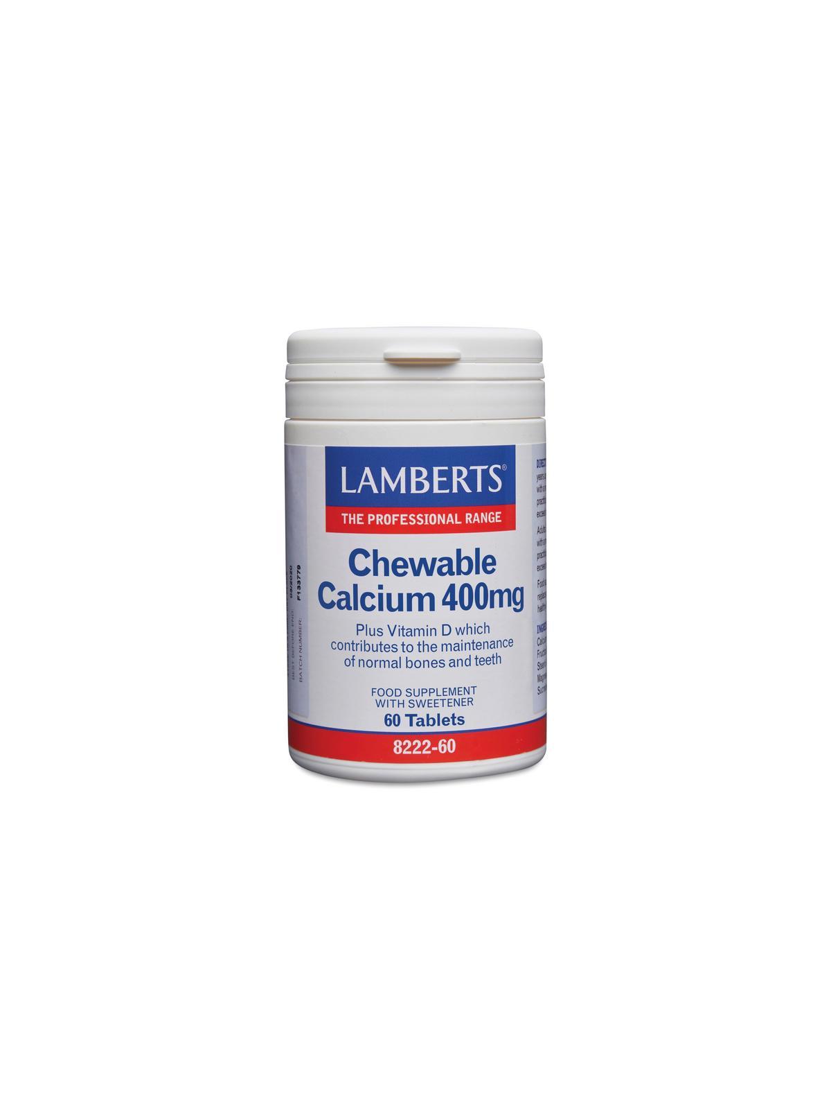 Calcium 400mg kauwtabletten + Vit. D en Fos
