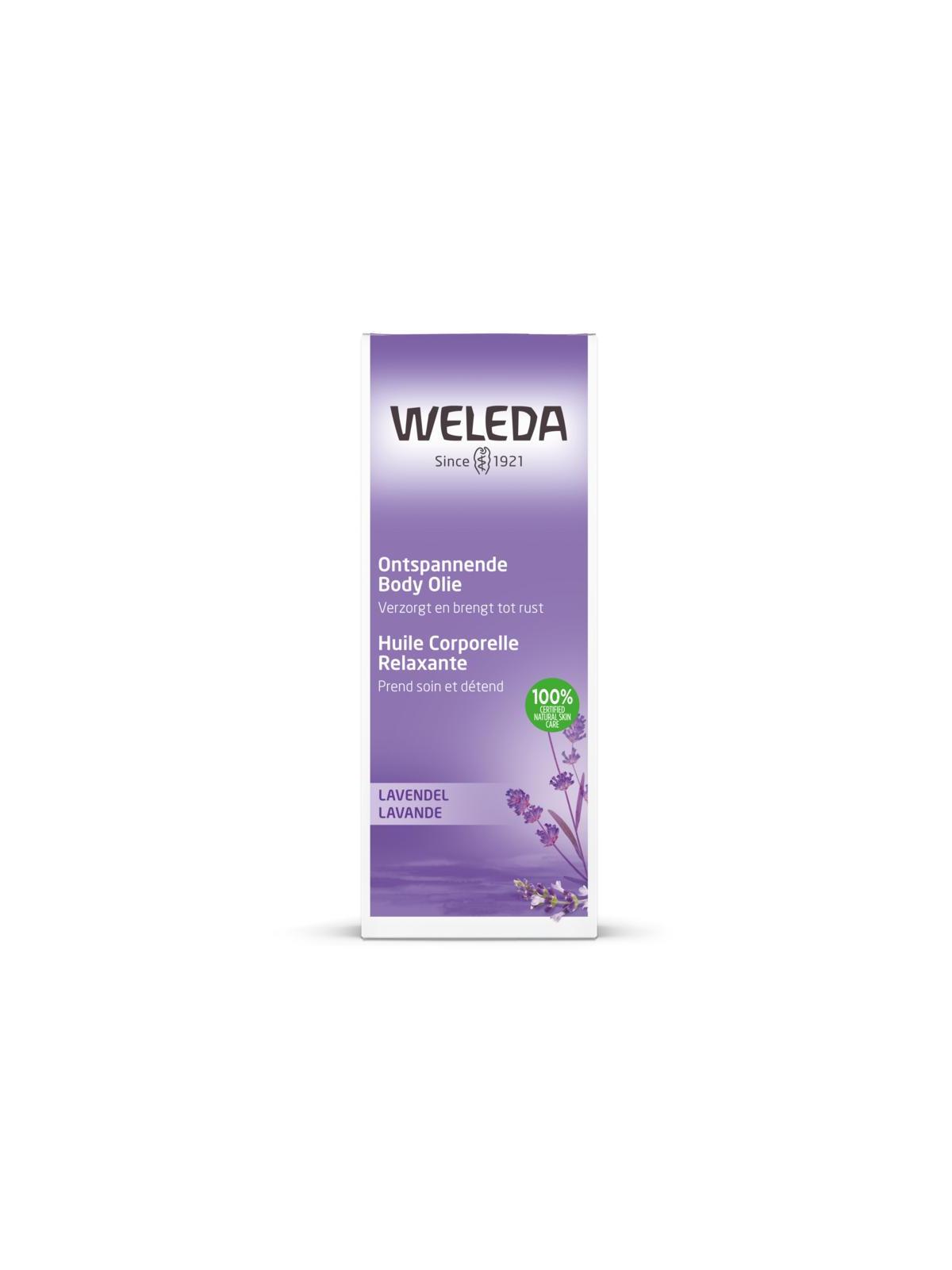 Lavendel ontspannende body olie