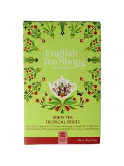 White tea tropical fruits bio