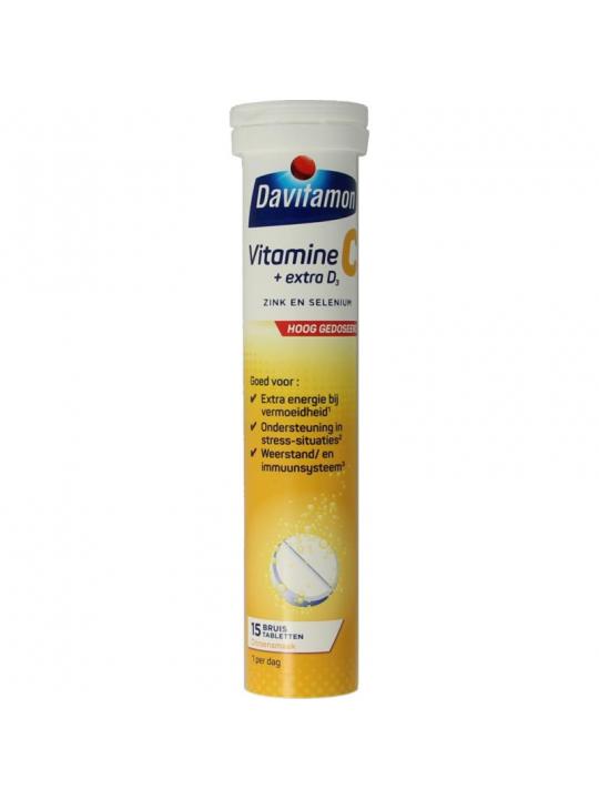 Vitamine C & D3 bruistabletten