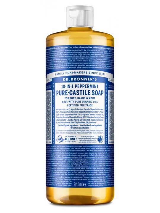 Liquid soap pepermunt