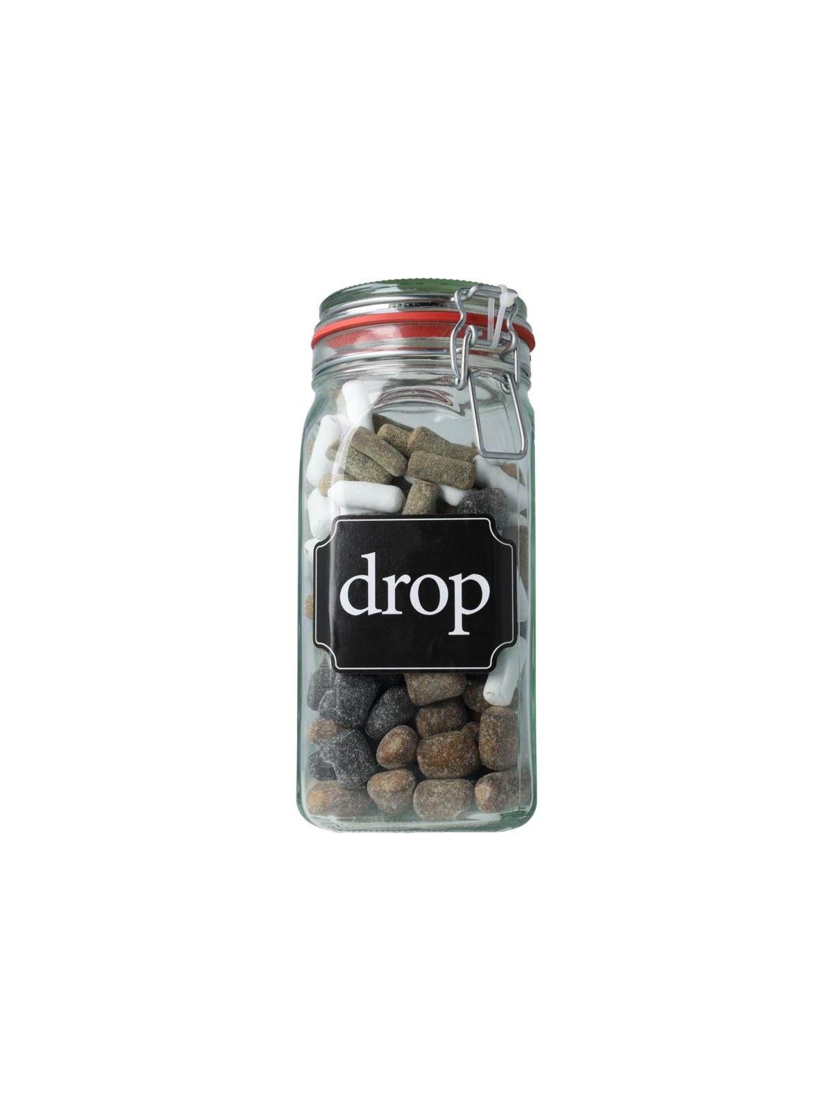 Weckpot snoep drop