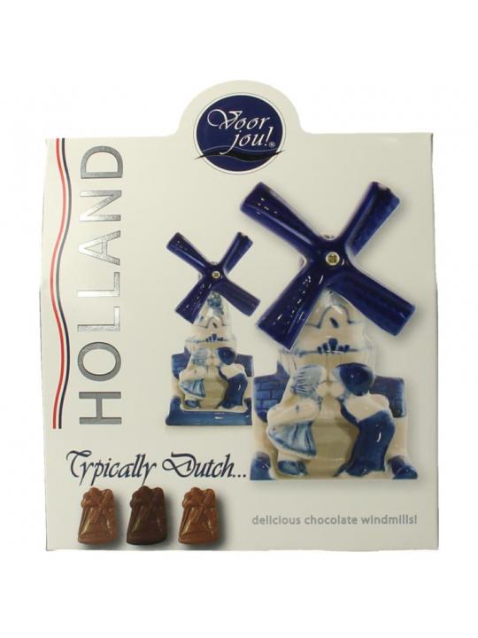 Voor Jou! Cadeau doos typical Dutch windmill