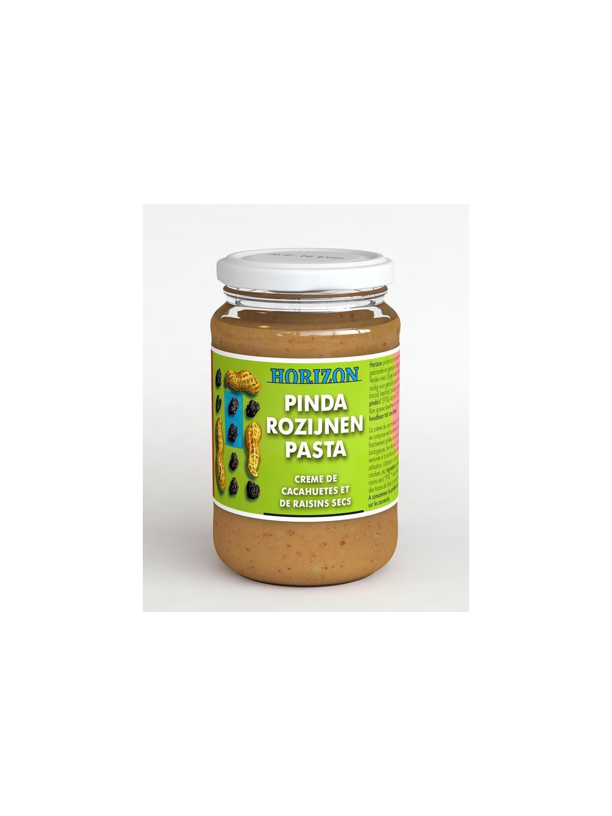 Pinda-rozijnenpasta eko bio