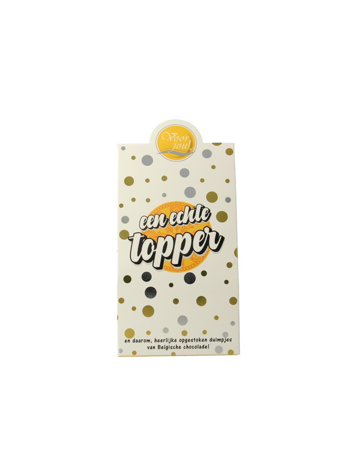 Cadeau doos young duimpjes topper