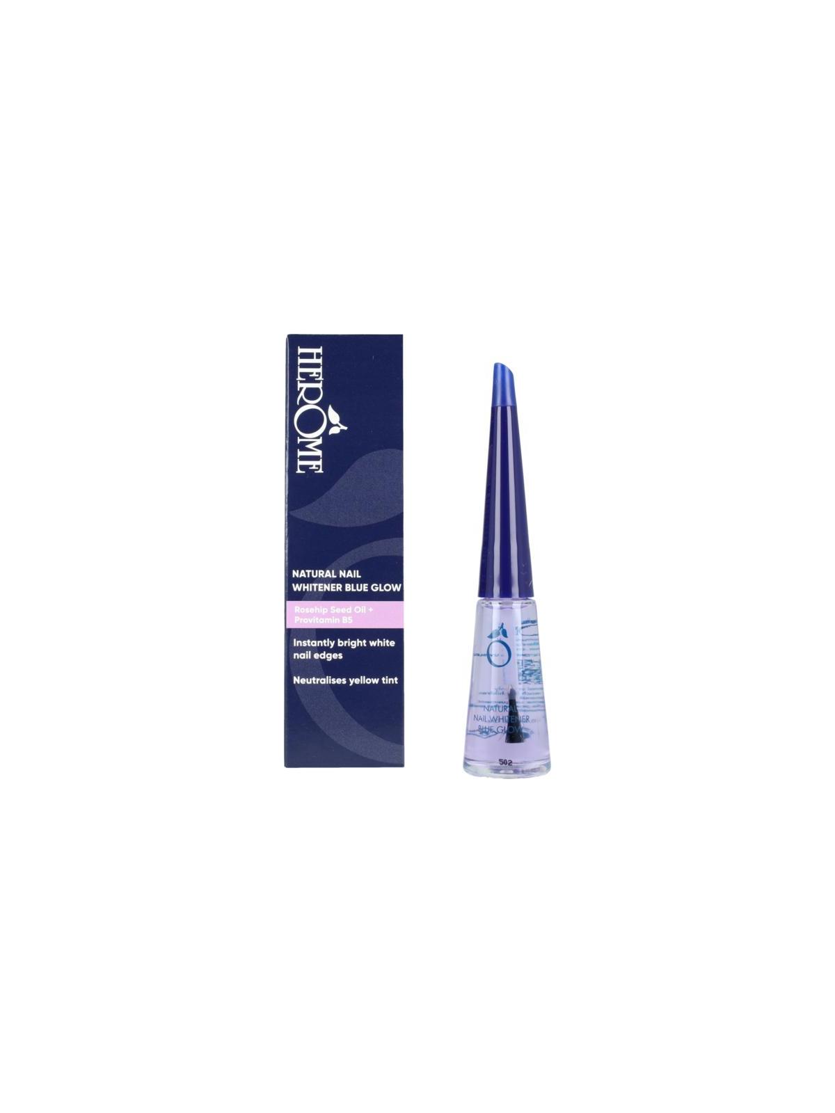 Natural nail whitener blue glow