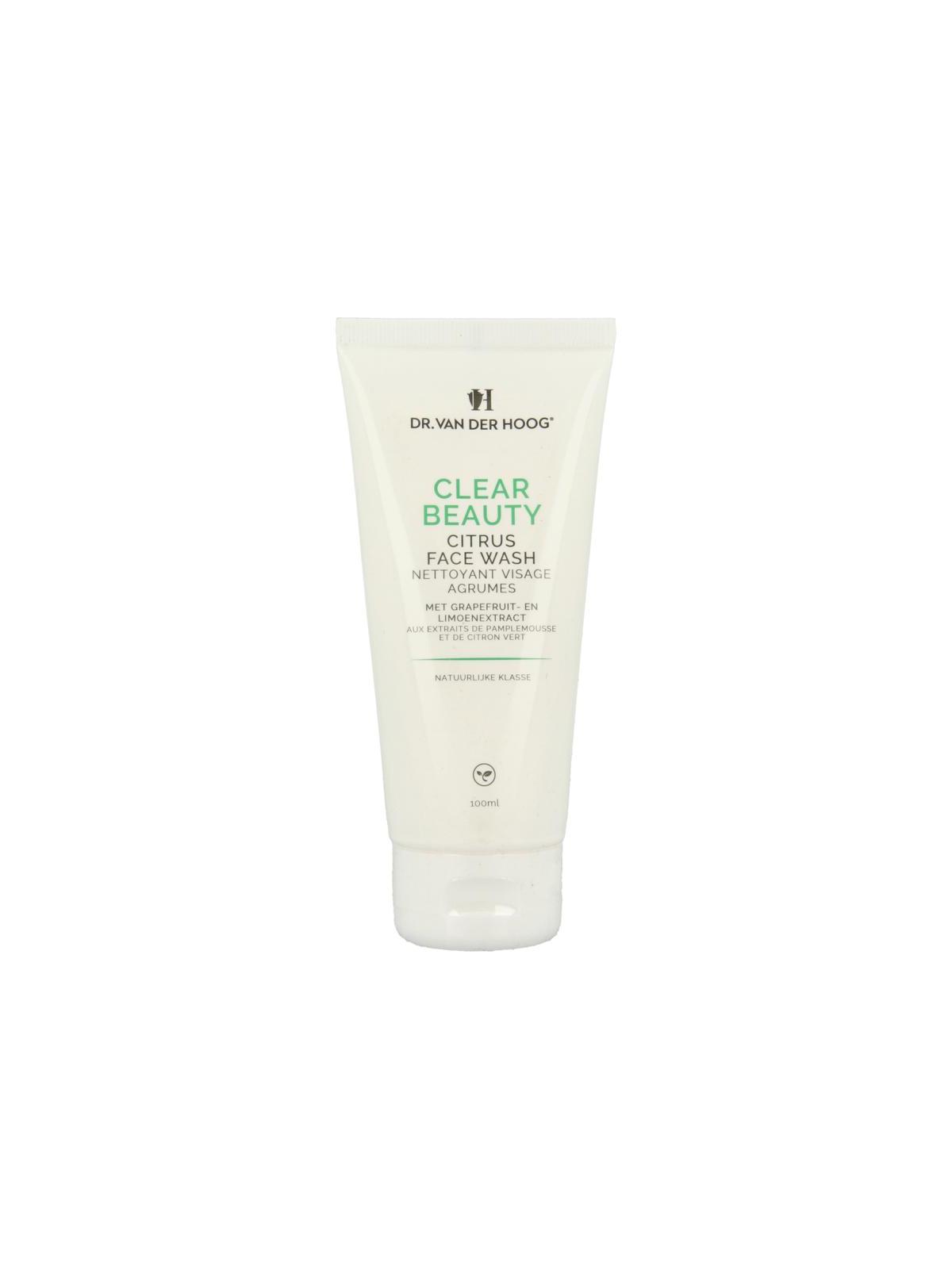 Clear citrus facewash