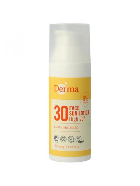 Sun face lotion SPF30