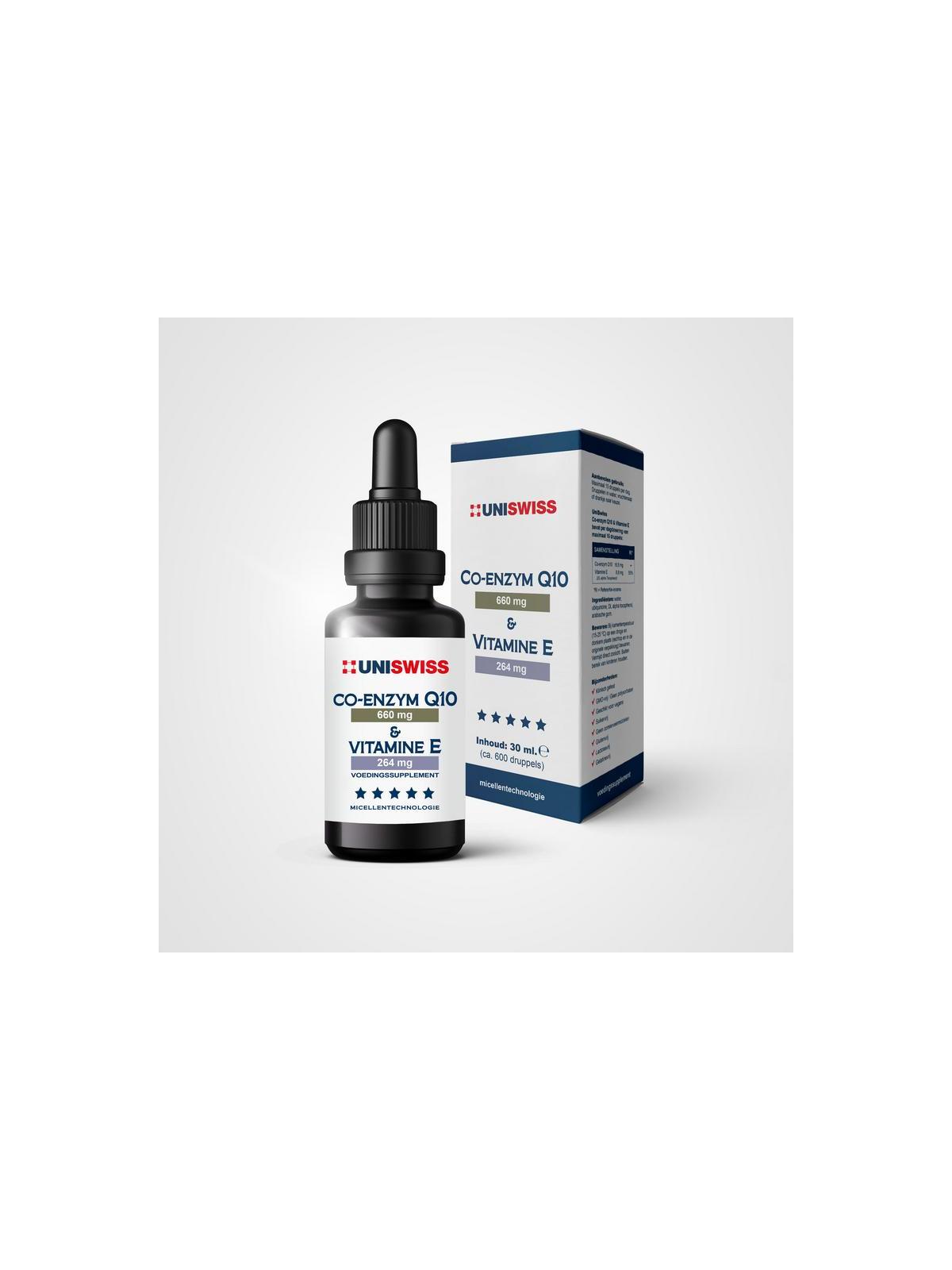 Co-Enzym Q10 en vitamine E