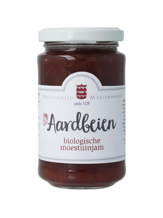 Moestuinjam aardbeien bio