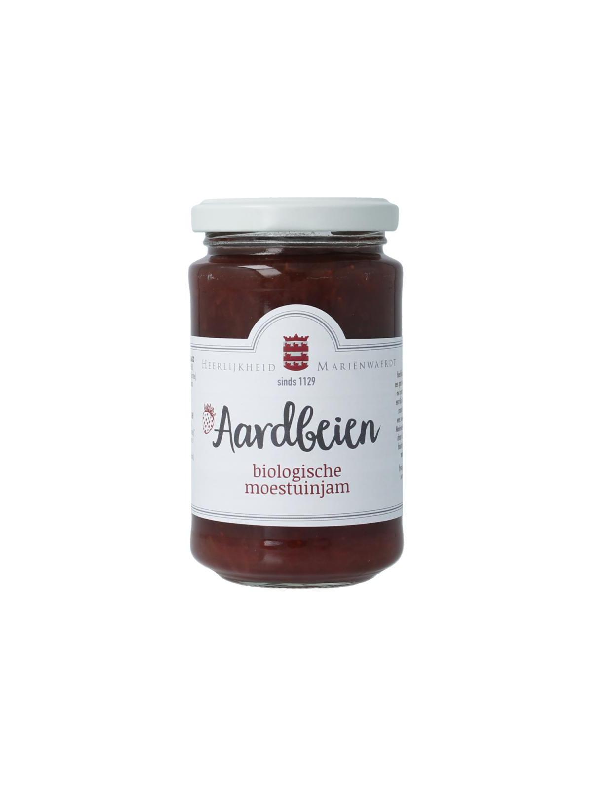 Moestuinjam aardbeien bio