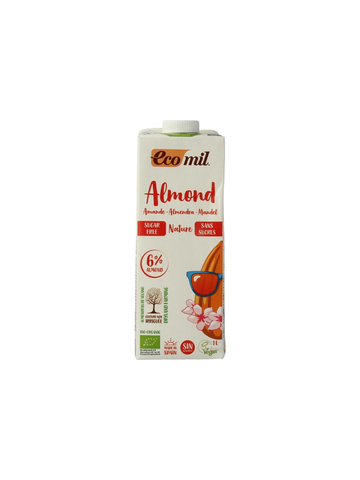 Amandeldrank naturel suikervrij bio