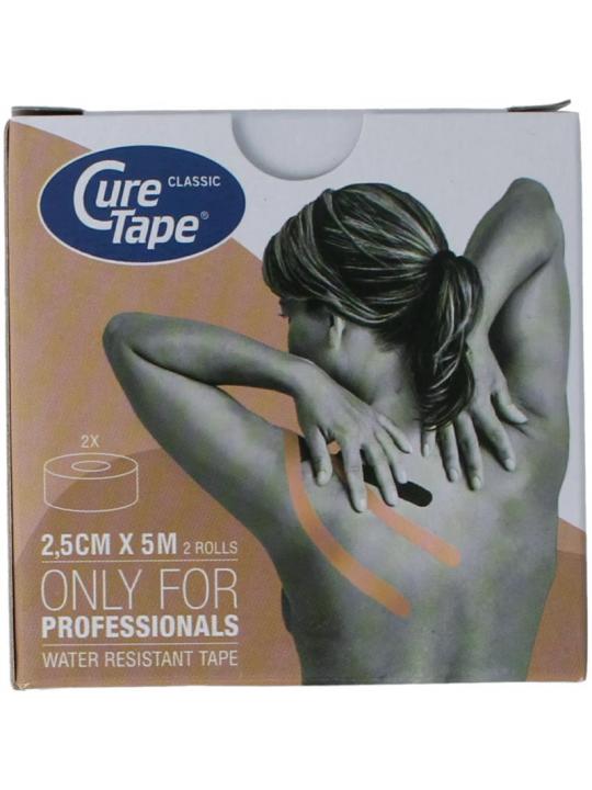 Kinesiotape 2.5cm x 5mtr beige