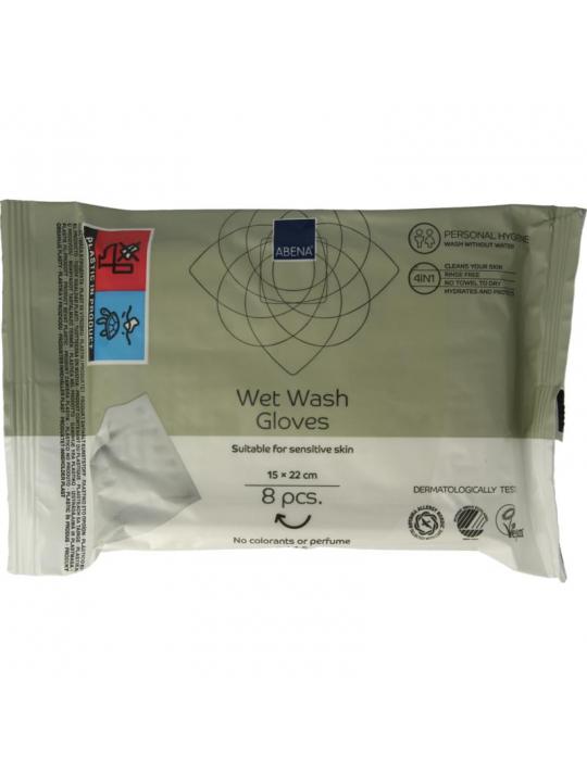 Wet wash washandjes verzorgend