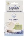 Face pads re-usable 2 sided