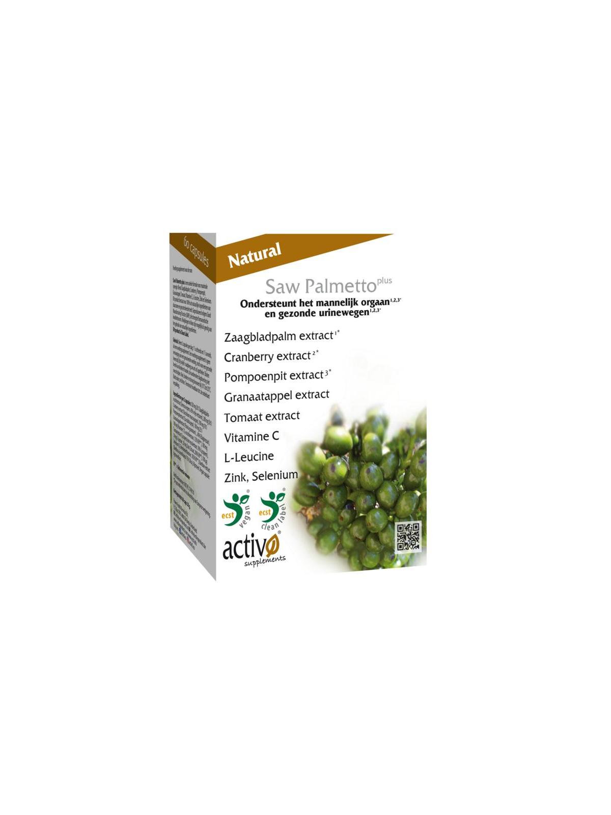 Saw palmetto plus