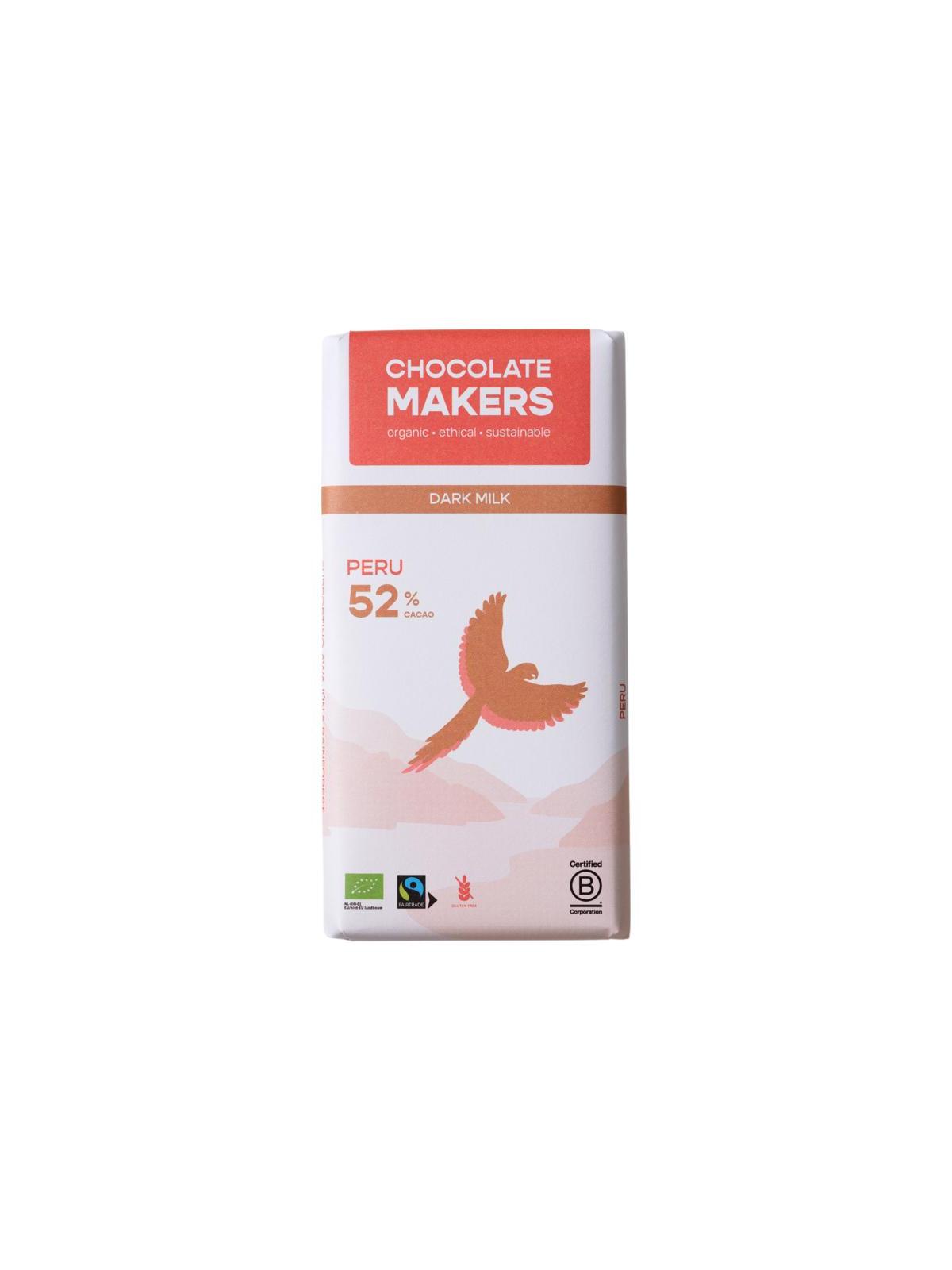 Awajun 52% donkere melk fairtrade bio