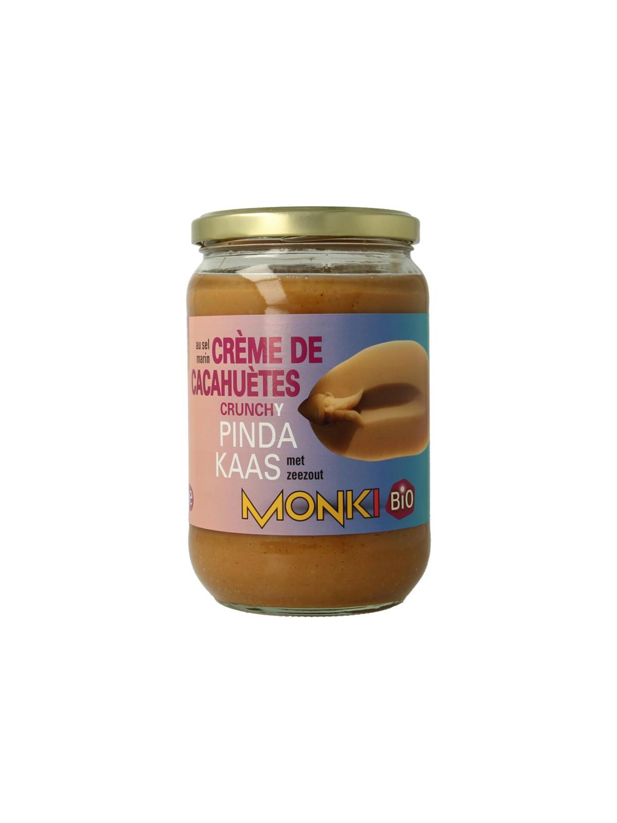 Pindakaas crunchy met zout eko bio