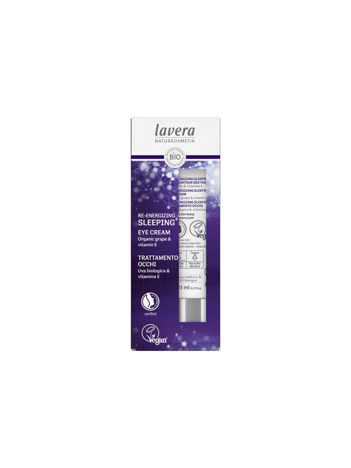 Lavera re-energizing sleep eye cr bio