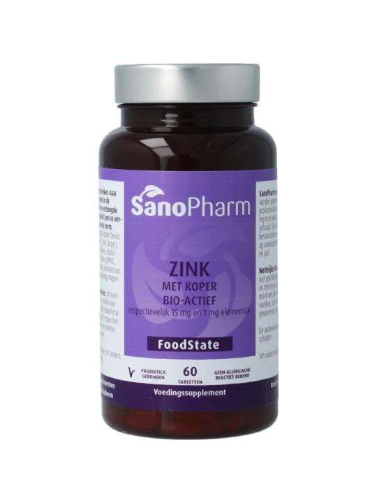 Zink 15mg & koper 1mg
