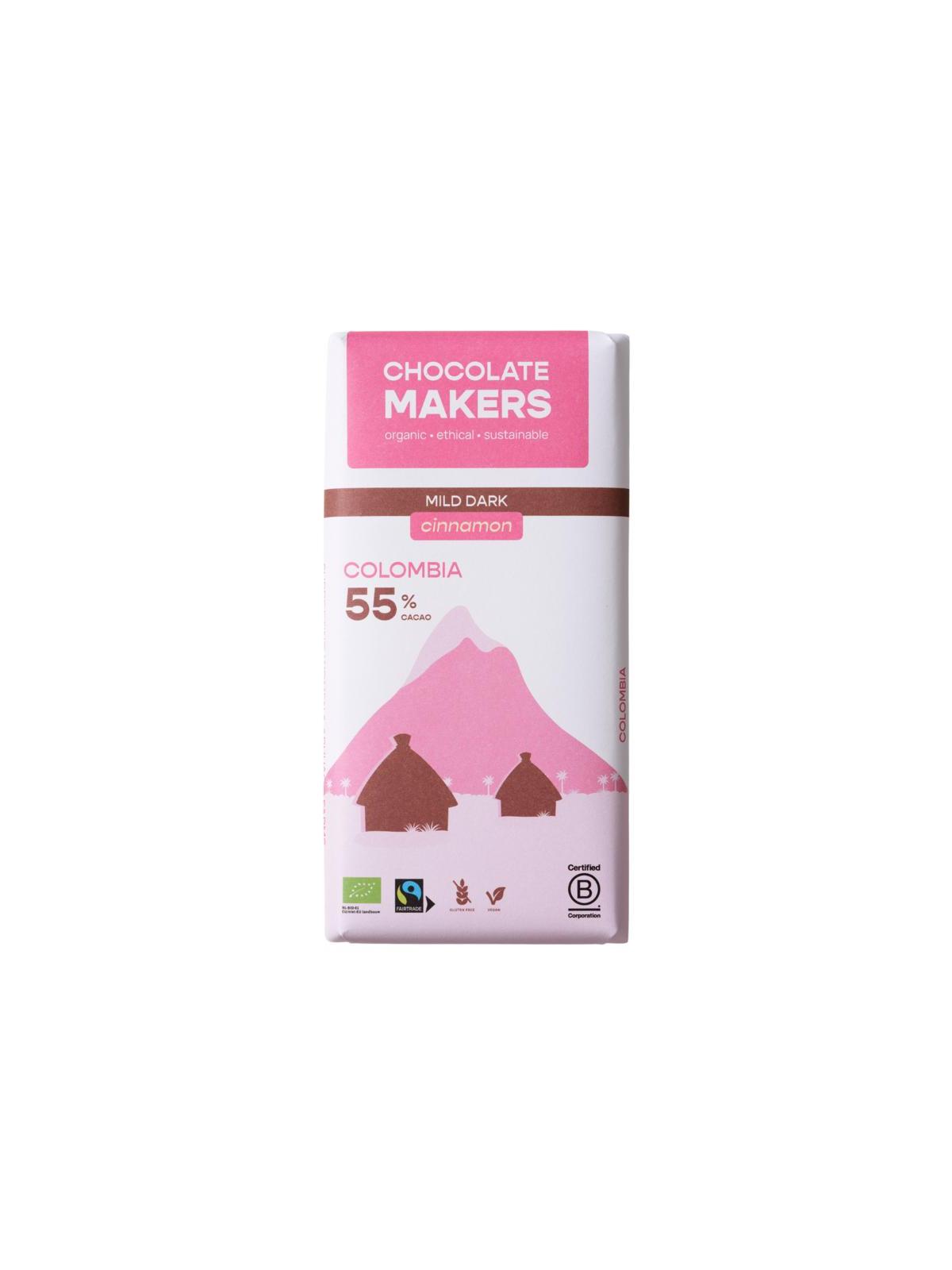 Pure joy 55% puur met kaneel bio