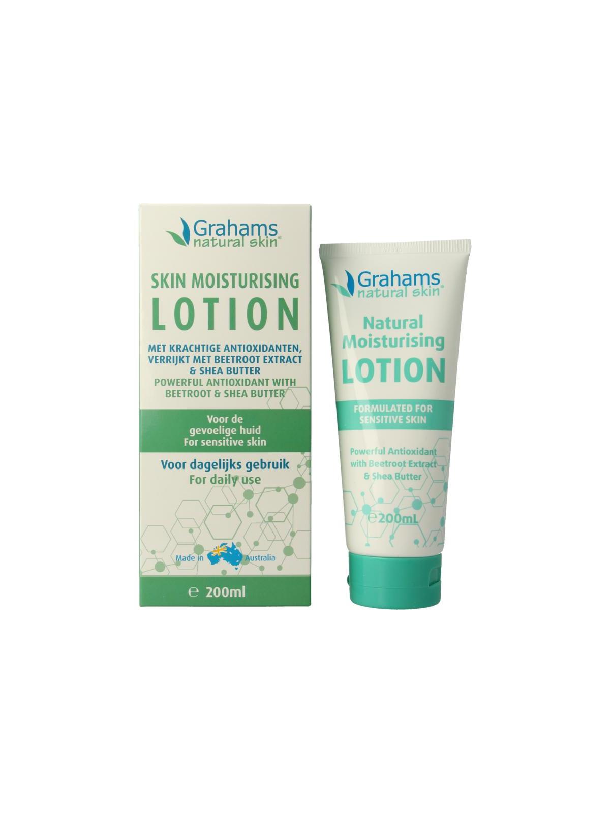 Skin moisturizing lotion