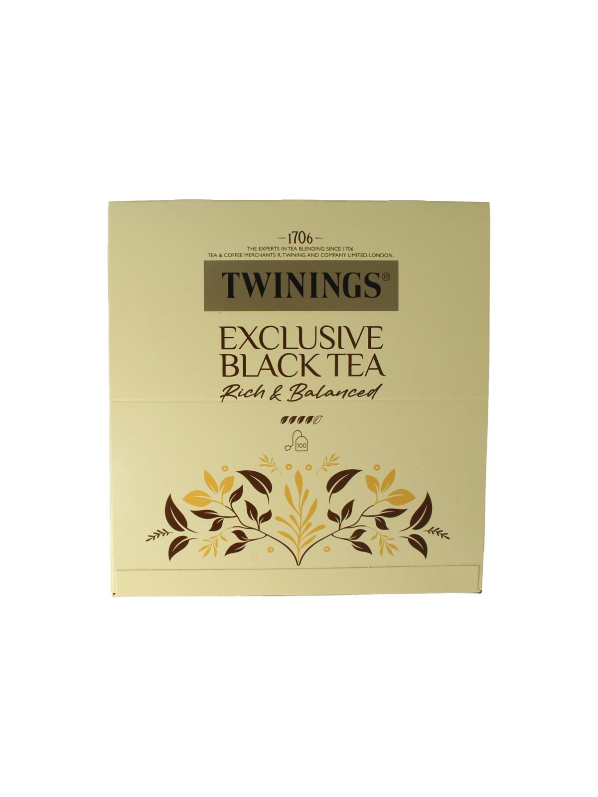Exclusive black tea envelop